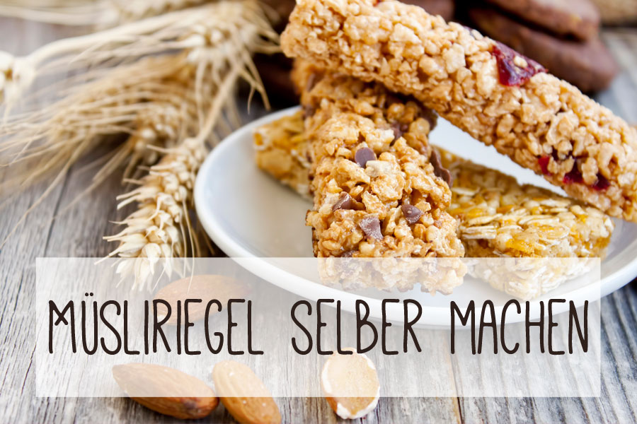 Müsliriegel selber machen - Rezept